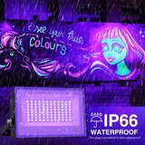 ONFORU 2x UV LED reflektor z UV svetlobo, 50W | Shoptok.si