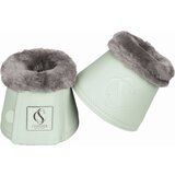 ESKADRON Skakalni zvonci za kopita SOFTSLATE FAUXFUR, powder green - XL Cene