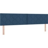 Box Spring Krevet s Madracem Plavi 200x200 cm Tkanina | shoptok.hr