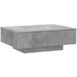 The Living Store Klubska mizica betonsko siva 90x60x31 cm iverna plošča - Klubska Mizica, (21420569) | Shoptok.si