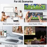 Acer usb-c v displayport kabel 1 m – 4K 60 hz, 2K 165 hz, thunderbolt 3/4 odprta embalaža | Shoptok.si