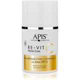 Apis Natural Cosmetics Re-Vit C Home Care lahka vlažilna krema SPF 15 50 ml