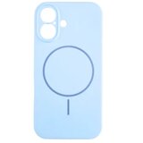 Silikonska futrola Magsafe LUX Iphone16 BEBI PLAVA  Silikonska futrola Magsafe LUX Iphone16 BEBI PLAVA Slike