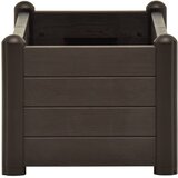  Povišena vrtna gredica PP boja kave 100 x 43 x 35 cm | shoptok.hr