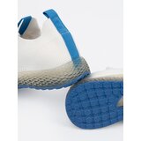 Shelvt White sneakers with blue sole | Shoptok.si