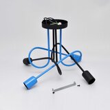  plafonski luster oxford 4xE27/15W/230V crna/plava | Eponuda.com