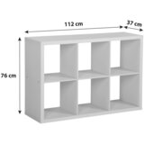XXXL Regal Samy 2, Bela | Shoptok.si