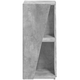  Stranski polic Betonsko siva 33 x 32 x 70,5 cm Konstruiran les, (5000200687) | Shoptok.si