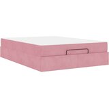  Konstrukcija postelje Drugo Roza 160 x 200 cm Žamet | Shoptok.si