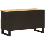 TV ormar s ladicama Smeđa 80 x 33 x 46 cm Čvrsto drvo manga | shoptok.hr