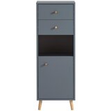 Stylife VISOKA KOMODA, modra, barve petroleja | Shoptok.si