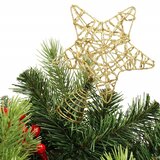  Božićni ukras “Zvijezda” – 14 × 27 cm, zlatna | shoptok.hr