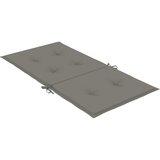  Jastuci za stolice 4 kom prošarano tamnosiva 100x50x4cm tkanina | shoptok.hr