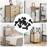  Matične Cijevi 12 pcs Crna M4 x 14,5 mm Metal | shoptok.hr
