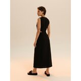 Sinsay Midi haljina s izrezima u struku i prorezom | shoptok.hr