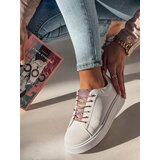 DStreet Sneakersy damskie UNISTEP białe Cene