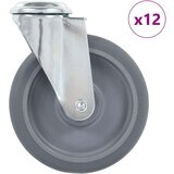  Gibljiva kolesa z luknjami za sornik 12 kosov 125 mm, (5000285854) | Shoptok.si