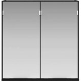  Ogledalo ormar Crni hrast 64 x 20 x 67 cm Konstruirano drvo | shoptok.hr