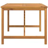  Vrtni blagovaonski stol 150 x 90 x 74 cm masivno bagremovo drvo | shoptok.hr