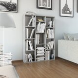vidaXL Paravan/omara betonsko siva 100x24x140 cm iverna plošča Cene