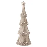 Plush cone 10, novogodišnja jelka,zlatna