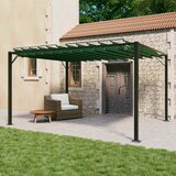 Gazebo s krovom s roletnom Zelena 3 x 4 x 2,14 m Cijene