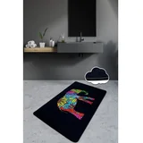 Olifant - Black (70 x 120) Multicolor Bathmat