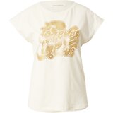 Sofie Schnoor Majica 'NIKOLINE' zlata / off-bela | Shoptok.si