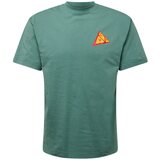 Huf Majica 'Skewed TT' rumena / žad / oranžno rdeča | Shoptok.si