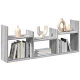 Maison Chic Stenska omarica - Zidna omarica 100x18x40 cm siva sonoma inženirski les iu1301, (22062858) | Shoptok.si