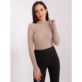BASIC Feel Good Blouse-RV-BZ-9205.23X-dark beige | Shoptok.si