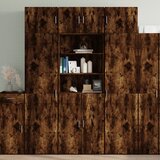 Ormarić za pohranu boja hrasta 70x42,5x225 cm konstruirano drvo | shoptok.hr