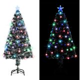  Osvijetljeno božićno drvce sa stalkom i LED 120 cm optička vlakna | shoptok.hr