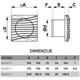 Olimp Sport Izduvni ventilator 100mm SILENT4C | ePonuda.com