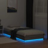  Okvir za krevet s LED svjetlom Siva Sonoma 80 x 200 cm - Siva Sonoma 80 x 200 cm | shoptok.hr