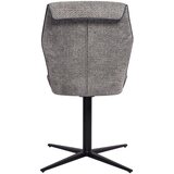 Novel stol, kovina, tekstil siva | Shoptok.si