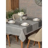Jasmine 220 - grey grey tablecloth set (2 pieces)