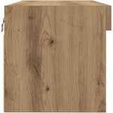 vidaXL TV Kabinet Artisan Oak Konstruirano drvo s LED svjetlima Veliko | shoptok.hr