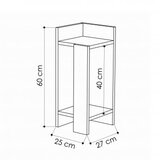Hanah home elos white (2 komada)