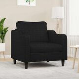  Fotelja crna 60 cm Tkanina | shoptok.hr