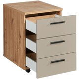 MID.YOU PREDALNIK NA KOLESCIH kašmir, hrast artisan | Shoptok.si