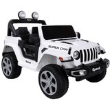 Lean_Toys Otroško akumulatorsko vozilo FT-938 bela 4x4 12V | Shoptok.si