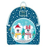 Disney Snowman Minnie Mickey Snow Globe Mini Backpack | Eponuda.com