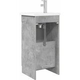  Kupaonski umivaonik s sudoperom Betonska siva 42 x 40 x 84,5 cm | shoptok.hr