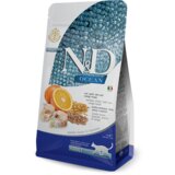 Farmina N&D Ocean hrana za mačke - Bakalar, Spelta i narandža 10kg Cene