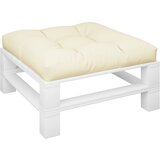  Jastuk za palete krem 80 x 80 x 12 cm od tkanine | Eponuda.com