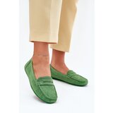 Boto Women's Suede Moccasins Green Lenvie | shoptok.hr