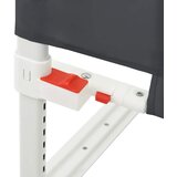  Sigurnosna ograda za dječji krevet tamnosiva 100x25 cm tkanina | Eponuda.com