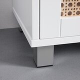 Bessagi Home omarica za pod umivalnik lisa, bela, naravna | Shoptok.si