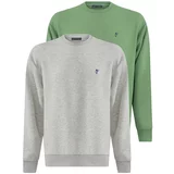 Jacey Quinn Sweater majica plava / siva / zelena